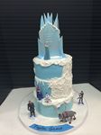 Frozen themed  birthday cake
